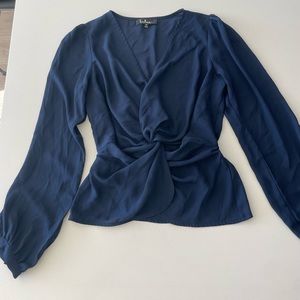 Lulus twist top- business casual
